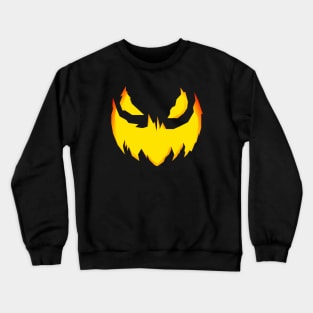 Halloween Flamming Jack Crewneck Sweatshirt